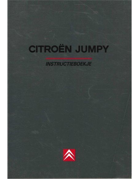 1996 CITROËN JUMPY INSTRUCTIEBOEKJE DUITS