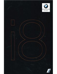 2018 BMW I8 BROCHURE NEDERLANDS