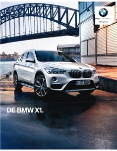 2018 BMW X1 BROCHURE NEDERLANDS