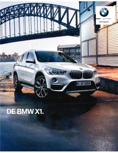 2018 BMW X1 BROCHURE NEDERLANDS
