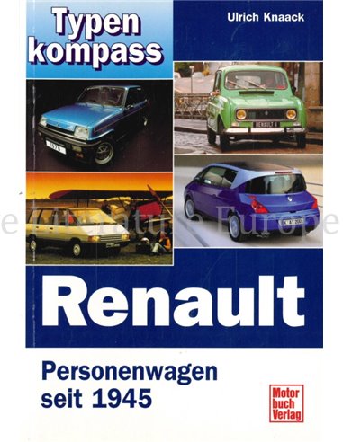 RENAULT, PERSONENWAGEN SEIT 1945, TYPENKOMPASS