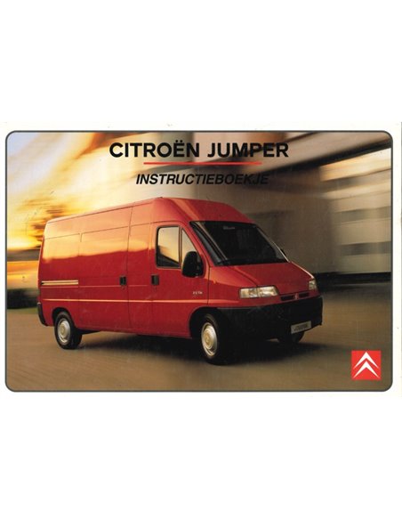 2002 CITROËN JUMPER INSTRUCTIEBOEKJE DUITS