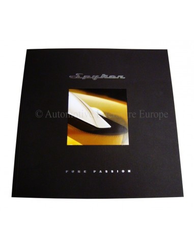 2006 SPYKER CARS BROCHURE ENGELS