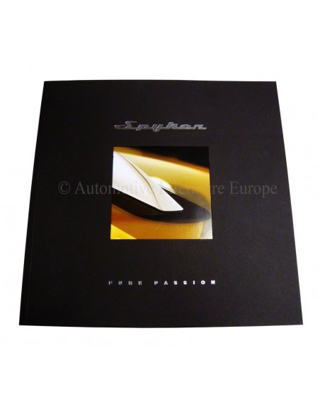 2006 SPYKER CARS BROCHURE ENGELS