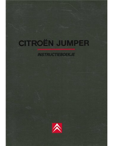 1995 CITROËN JUMPER INSTRUCTIEBOEKJE DUITS