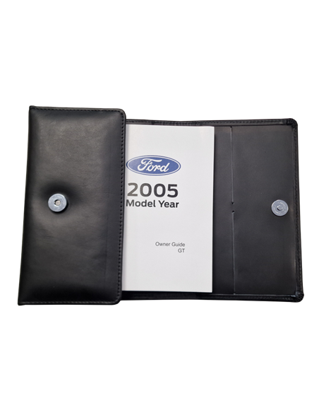 2005 FORD GT INSTRUCTIEBOEKJE & BOORDMAP ENGELS (USA)