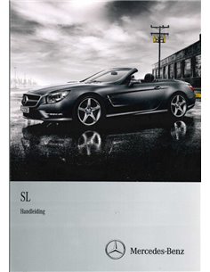 2012 MERCEDES BENZ SL CLASS OWNERS MANUAL DUTCH