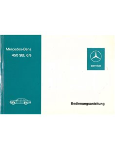 1975 MERCEDES BENZ S KLASSE BETRIEBSANLEITUNG DEUTSCH