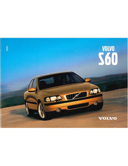 2001 VOLVO S60 BETRIEBSANLEITUNG NIEDERLÄNDISCH