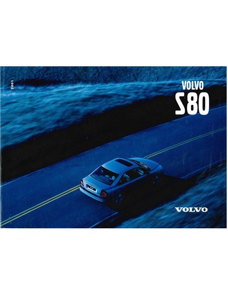 2001 VOLVO S80 OWNERS MANUAL DUTCH