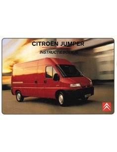 2002 CITROËN JUMPER INSTRUCTIEBOEKJE DUITS