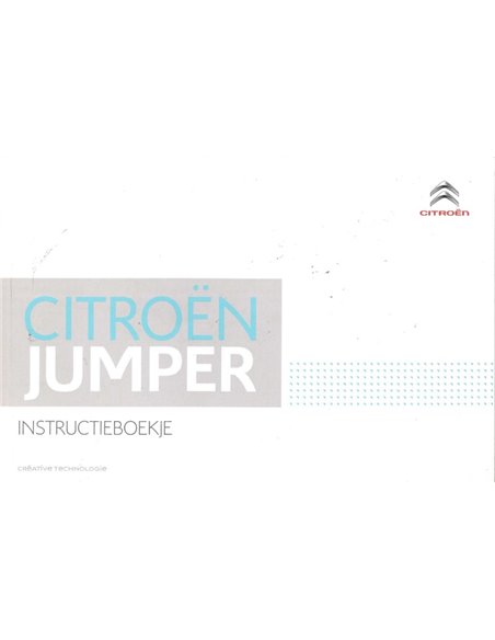 2002 CITROËN JUMPER INSTRUCTIEBOEKJE DUITS