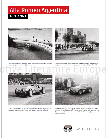 ALFA ROMEO ARGENTINA, 100 ANNI
