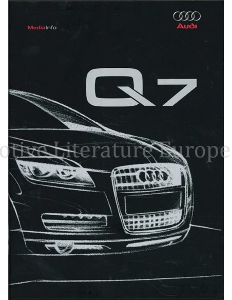 2005 AUDI Q7 HARDCOVER PERSMAP DUITS