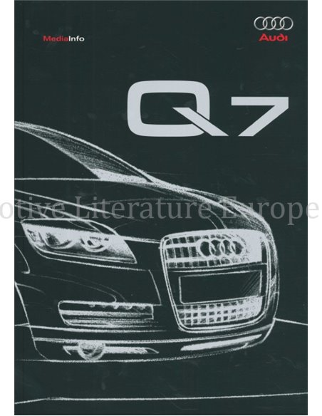 2005 AUDI Q7 HARDCOVER PERSMAP DUITS