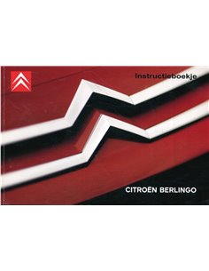 2008 CITROEN BERLINGO OWNERS MANUAL DUTCH