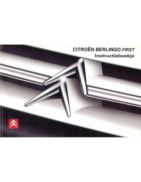 2008 CITROEN BERLINGO INSTRUCTIEBOEKJE NEDERLANDS