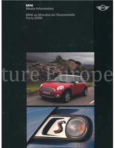 2006 MINI PARIS HARDCOVER PRESSEMAPPE FRANZÖSISCH | DEUTSCH