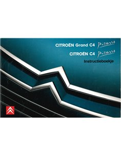 2009 CITROEN C4 PICASSO OWNERS MANUAL DUTCH