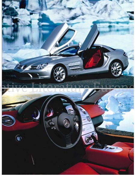 2003 MERCEDES BENZ SLR MCLAREN PRESSEMAPPE DEUTSCH