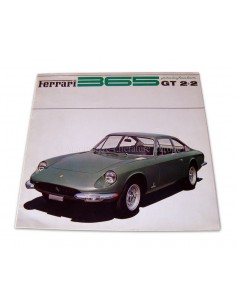 1968 FERRARI 365 GT 2+2 PININFARINA BROCHURE 19/68