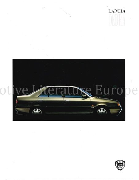 1997 LANCIA DEDRA BROCHURE NEDERLANDS
