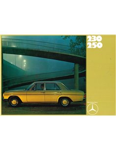 1971 MERCEDES BENZ 230 | 250 BROCHURE DUITS