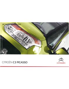 2011 CITROEN C3 PICASSO INSTRUCTIEBOEKJE DUITS