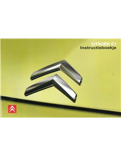 2010 CITROËN C1 INSTRUCTIEBOEKJE NEDERLANDS