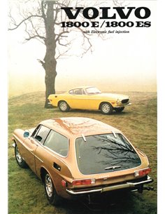 1971 VOLVO 1800 E | ES BROCHURE ENGELS (USA)