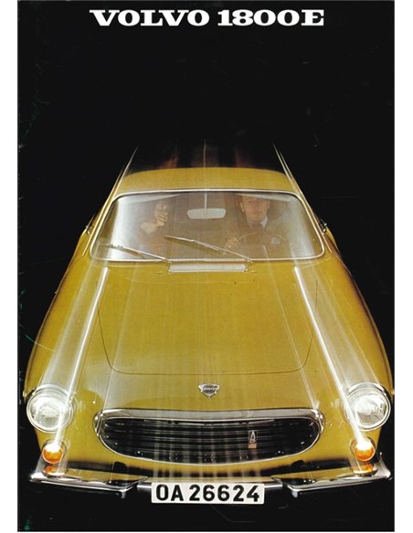 1969 VOLVO 1800 E BROCHURE DUTCH
