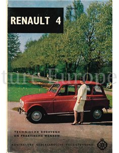 RENAULT 4, TECHNISCHE GEGEVENS EN PRAKTISCHE WENKEN