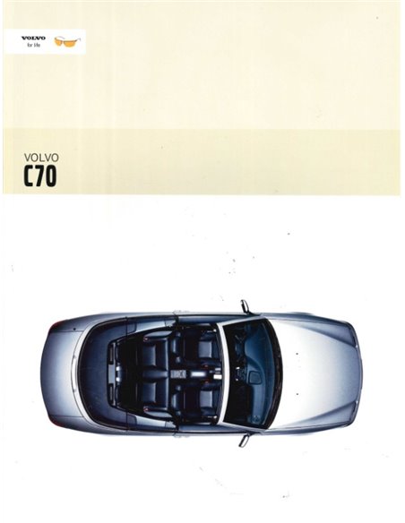 2003 VOLVO C70 CONVERTIBLE BROCHURE DUTCH
