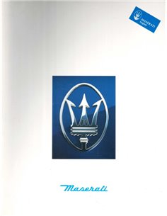 1995 MASERATI GENEVA PRESSKIT ENGLISH