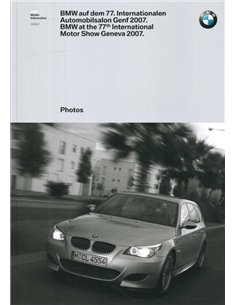 2007 BMW GENEVA HARDBACK PRESSKIT GERMAN 2