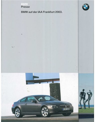 2003 BMW FRANKFURT HARDCOVER PERSMAP DUITS