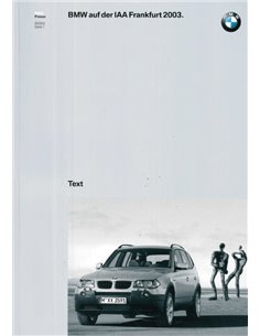 2003 BMW FRANKFURT HARDCOVER PERSMAP DUITS 2