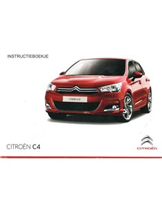 2014 CITROEN C4 INSTRUCTIEBOEKJE NEDERLANDS