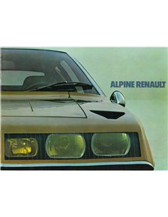 1976 ALPINE A310 PROSPEKT NIEDERLÄNDISCH