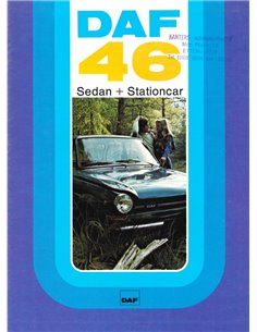 1974 DAF 46 SEDAN | STATIONCAR BROCHURE NEDERLANDS