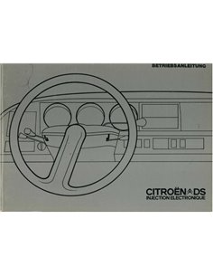 1974 CITROEN DS 23 OWNERS MANUAL GERMAN