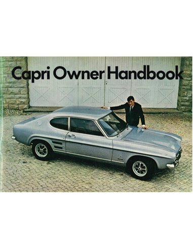 1972 FORD CAPRI INSTRUCTIEBOEKJE DUITS