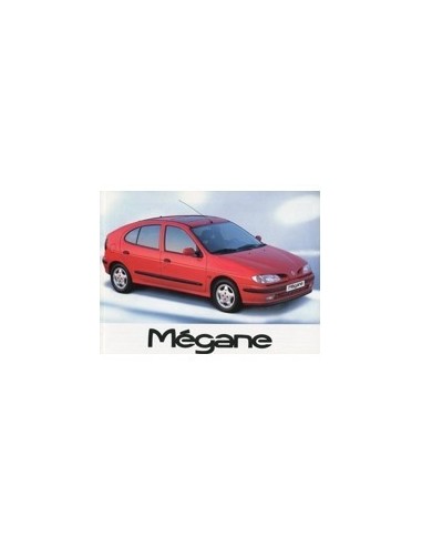 1996 RENAULT MEGANE INSTRUCTIEBOEKJE NEDERLANDS