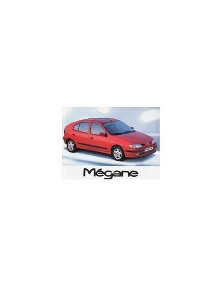 1996 RENAULT MEGANE INSTRUCTIEBOEKJE NEDERLANDS