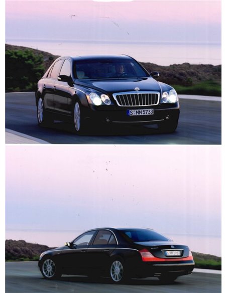 2005 MAYBACH 57S PERSMAP FRANS