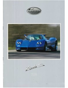 2002 PAGANI ZONDA S 7.3 BROCHURE NEDERLANDS