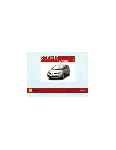 2008 RENAULT SCENIC INSTRUCTIEBOEKJE NEDERLANDS