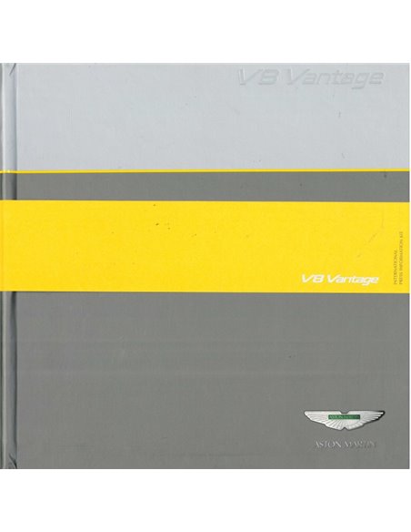 2005 ASTON MARTIN V8 VANTAGE GENF MOTORSHOW PRESSEMAPPE ENGLISCH