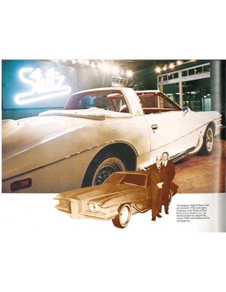 1979 STUTZ MOTOR CAR BROCHURE ENGELS USA