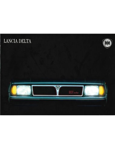 1988 LANCIA DELTA BROCHURE NEDERLANDS